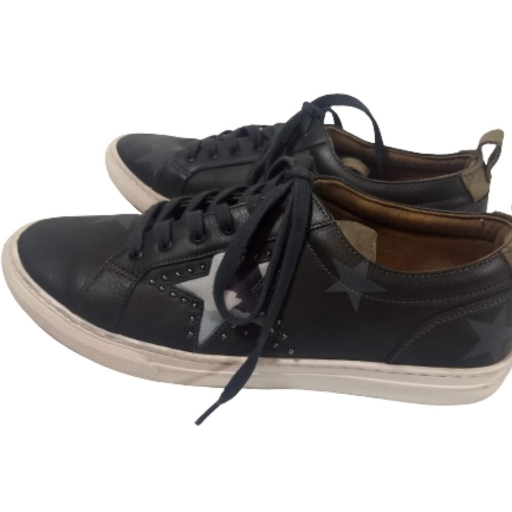 Aldo Gray Star Sneakers Women's Size 9 Lace Up